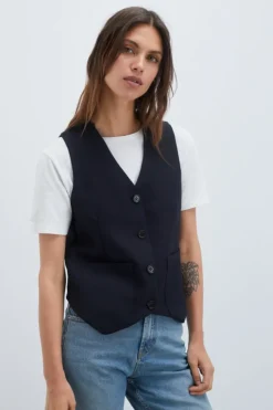 Gilet Tailored Twill