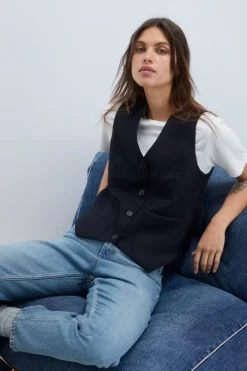 Gilet Tailored Twill