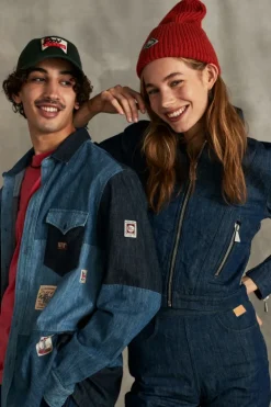 Giubbino Archivio 70th Denim Rinse