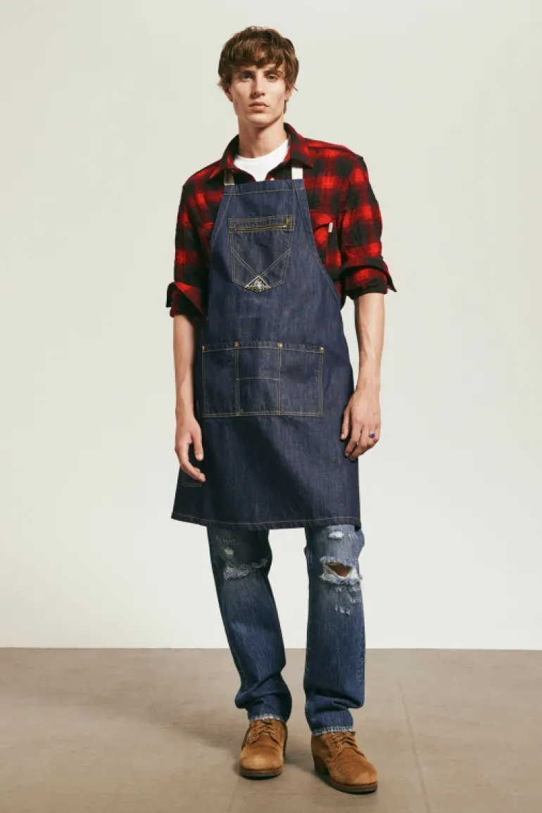 Grembiule Denim Washed