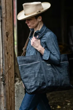 Icon Tote Bag Jap Selvedge Denim Raw
