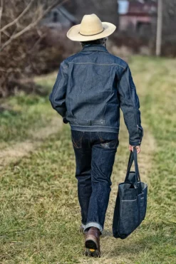 Icon Tote Bag Jap Selvedge Denim Raw