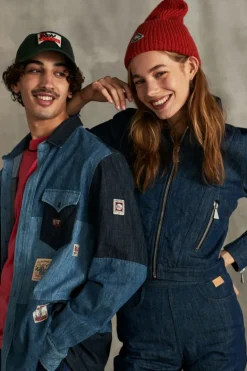 Jeans Palazzo 70th Denim Rinse