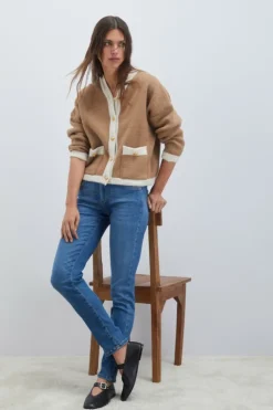 Jeans Push Up Soft Stretch Green