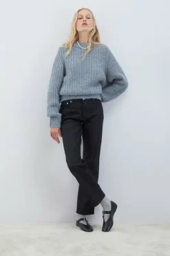 Maglia Girocollo Bottonato