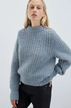 Maglia Girocollo Bottonato