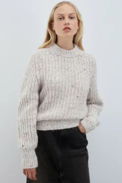 Maglia Girocollo Bottonato