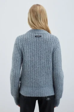 Maglia Girocollo Bottonato