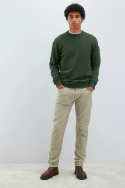 Maglia Girocollo In Cotone