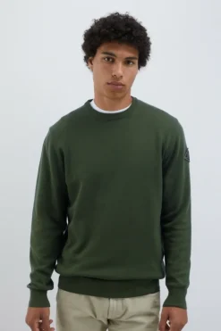 Maglia Girocollo In Cotone