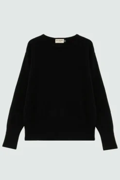Maglia Girocollo In Lana E Cashmere