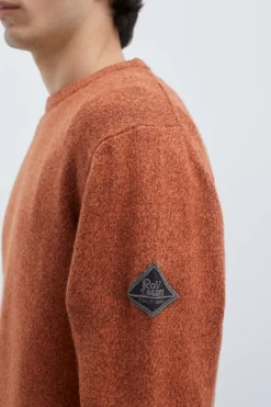 Maglia Girocollo In Lana E Cashmere Muline