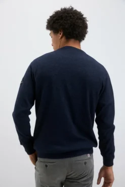 Maglia Girocollo In Lana E Cashmere Fin.12