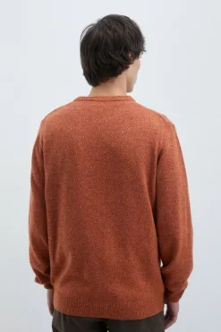 Maglia Girocollo In Lana E Cashmere Muline