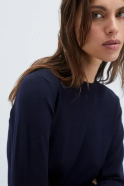 Maglia Girocollo In Pura Lana