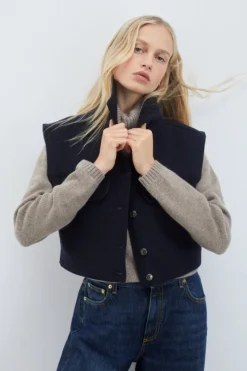 Mini Gilet Melton