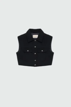 Mini Gilet Melton