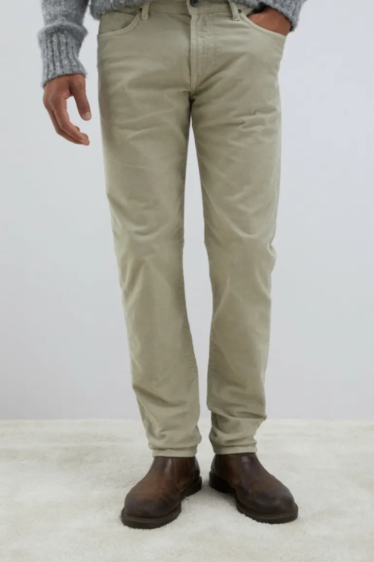 Pantalone 517 Plain In Velluto