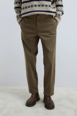 Pantalone Chino Ivy In Gabardina
