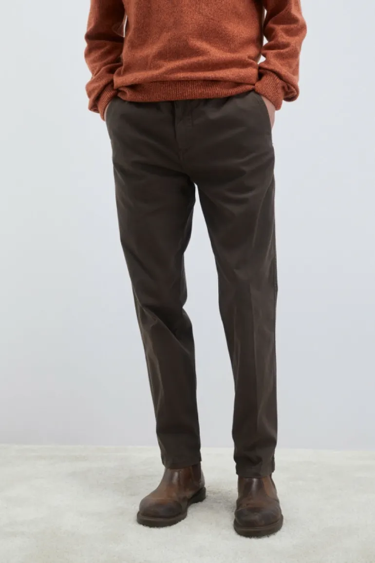 Pantalone Chino Smart In Gabardina