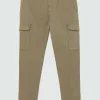Pantalone City Cargo In Gabardina