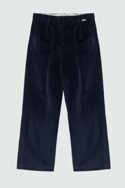 Pantalone Dad In Velluto