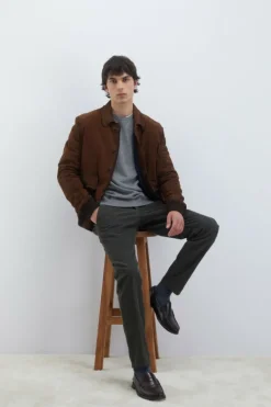 Pantalone New Rolf In Gabardina