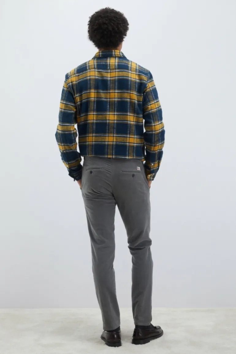 Pantalone New Rolf In Velluto Diagonal