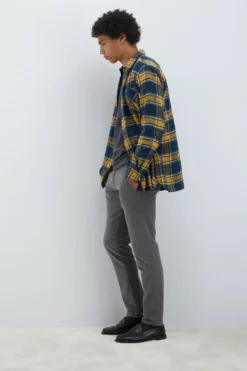 Pantalone New Rolf In Velluto Diagonal