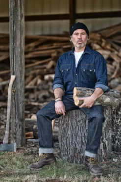 Rodeo Man Jap Selvedge Denim Rinse