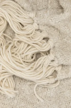 Sciarpa In Lana Boucle