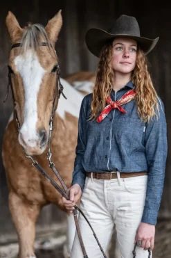 Shirt Tiny Woman Jap Selvedge Chambray Rinse