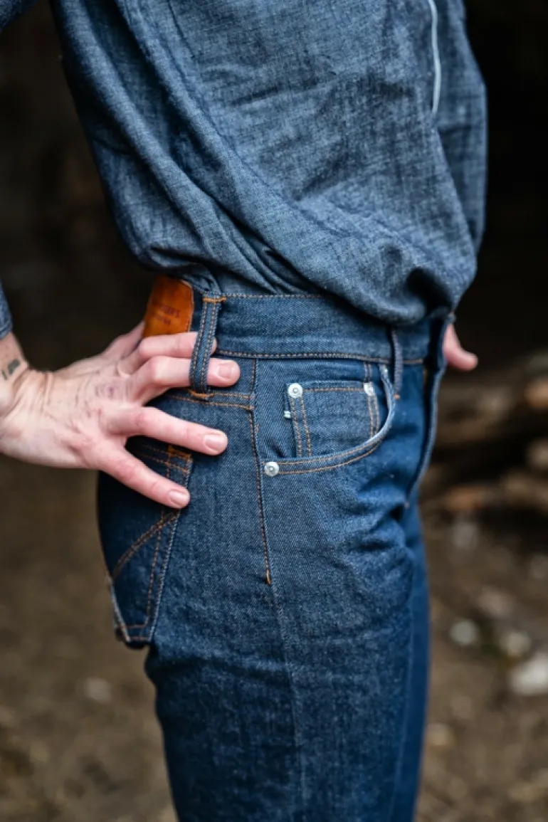 Sofia Woman Jap Selvedge Denim Rinse