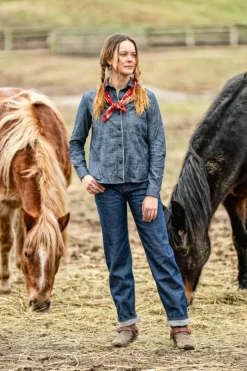 Sofia Woman Jap Selvedge Denim Rinse