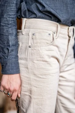 Sofia Woman Selvedge Ecru Denim Rinse