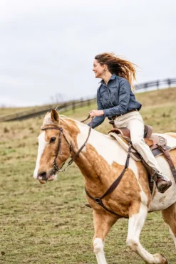 Sofia Woman Selvedge Ecru Denim Rinse