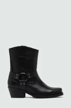 Stivaletto Engineer In Pelle