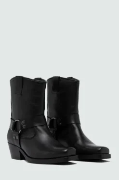 Stivaletto Engineer In Pelle