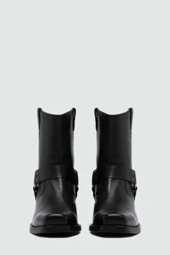 Stivaletto Engineer In Pelle