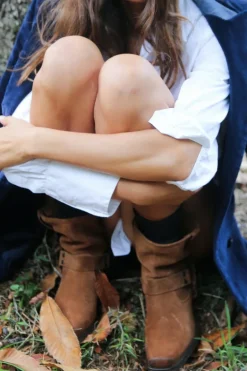 Stivaletto Engineer In Suede