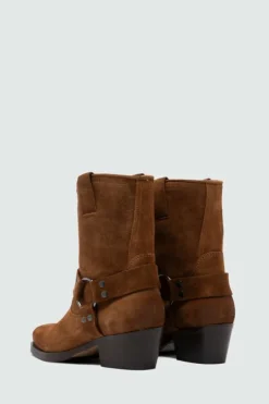 Stivaletto Engineer In Suede