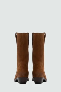 Texano Capalbio In Suede Vintage