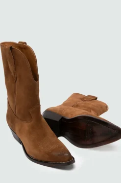 Texano Capalbio In Suede Vintage