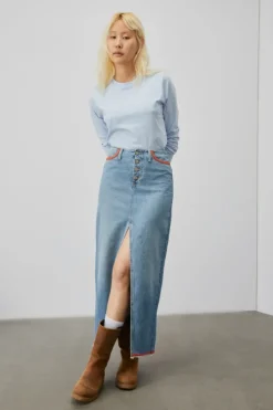 T-shirt Girocollo In Jersey