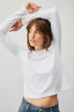 T-shirt Girocollo In Jersey