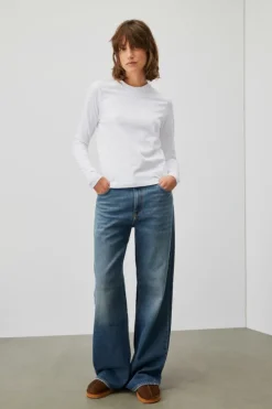 T-shirt Girocollo In Jersey