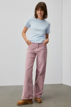 T-shirt Girocollo In Jersey