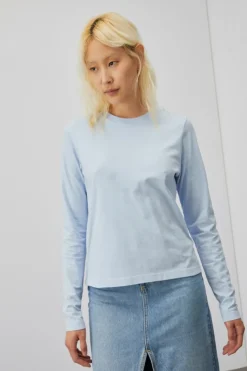 T-shirt Girocollo In Jersey