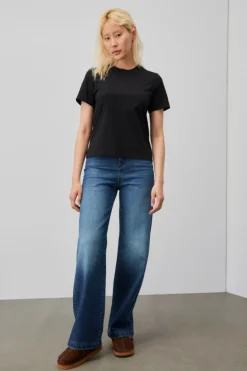 T-shirt Girocollo In Jersey