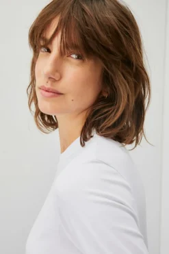 T-shirt Girocollo In Jersey